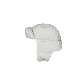 Weiße Polyester-Beanie
