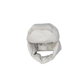 Weiße Polyester-Beanie