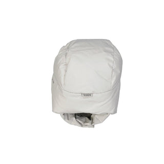 Weiße Polyester-Beanie
