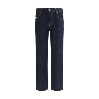 Black Cotton Slim Fit Jeans