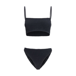 Bikini aus schwarzem Polyamid