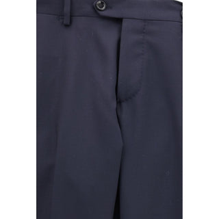Blue Wool Two-Piece Suit