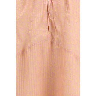 Multicolor Silk Casual Dress