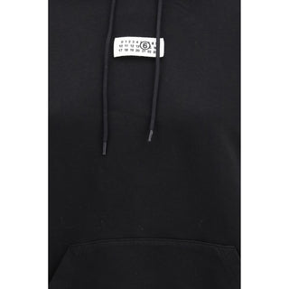 Sudadera de algodón negro