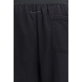Pantalones casuales de algodón negro