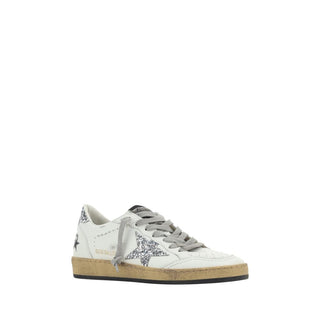 White Goatskin Sneakers