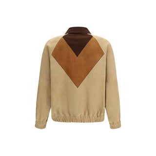 Brown Goatskin Biker Jacket