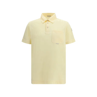 Zweifarbiges Polo-Shirt aus Baumwolle