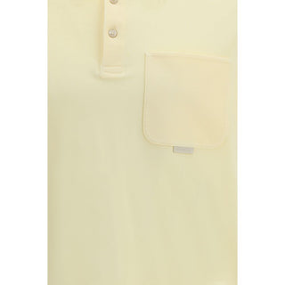 Zweifarbiges Polo-Shirt aus Baumwolle