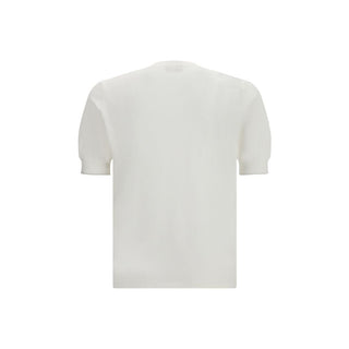 Camiseta de algodón blanca