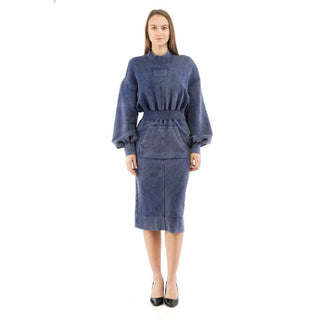 Mehrfarbiges Baumwoll-Freizeitkleid
