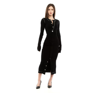 Mehrfarbiges Baumwoll-Freizeitkleid
