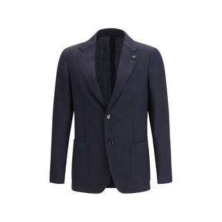 Blue Wool Blazer