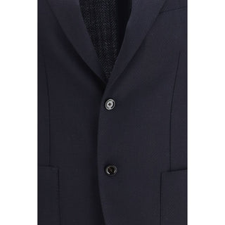Blue Wool Blazer