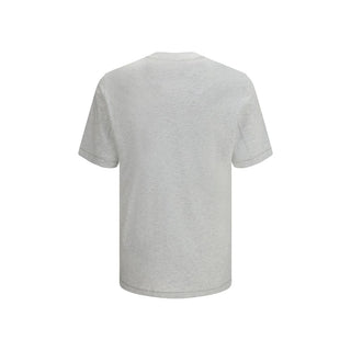 Camiseta de algodón gris