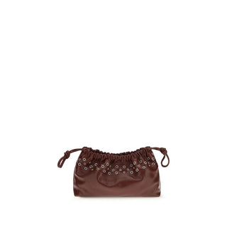 Bordeaux Calf Leather Bos Taurus Clutch Bag