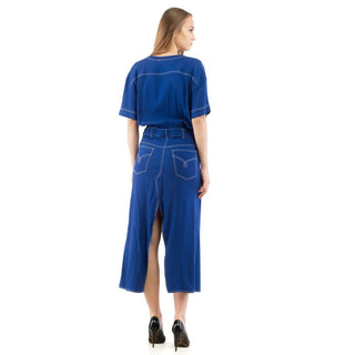 Mehrfarbiges Marabu Freizeitkleid