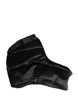 Schwarze Polyester-Kopfbedeckung Capello-Mütze