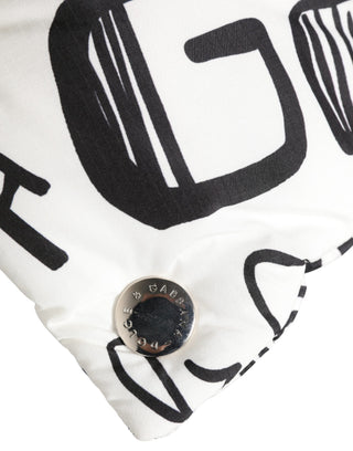 Weißer Logo-Print Capello-Hut