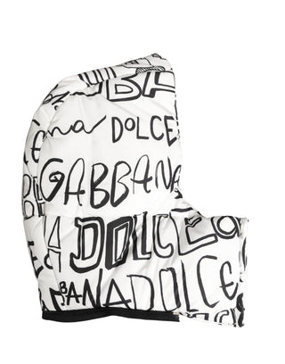 Weißer Logo-Print Capello-Hut