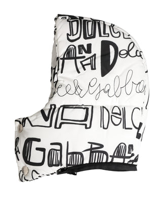 Weißer Logo-Print Capello-Hut