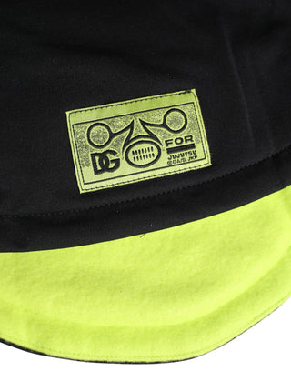 Gorro Capello tipo bucket tejido de poliéster negro para hombre