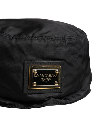 Gorro Capello tipo bucket de plástico negro para pescador para hombre