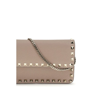 Cartera Bos Taurus de piel de becerro beige