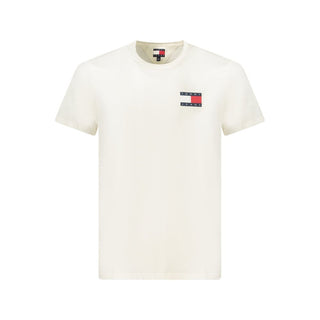 Weißes Herren-T-Shirt aus Baumwolle