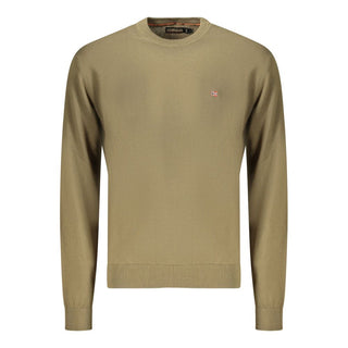 Verde Cotton Langarmhemd für Herren