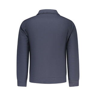 Chaqueta para hombre de nailon azul
