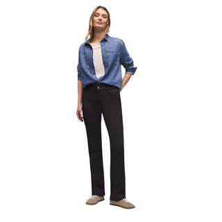 Black Polyamide Pants