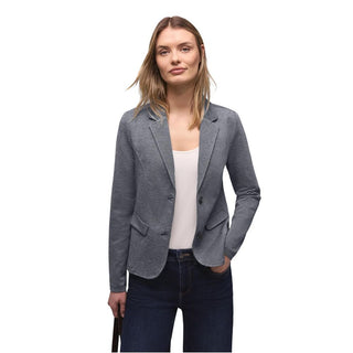 Blauer Polyacryl-Blazer