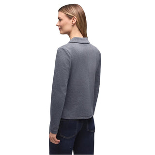 Blauer Polyacryl-Blazer