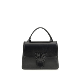 Handtasche aus schwarzem Ziegenleder