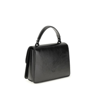 Handtasche aus schwarzem Ziegenleder