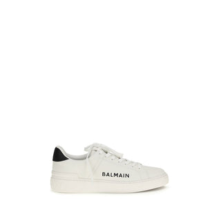 Zapatillas bajas Bos Taurus de cuero de ternero blanco