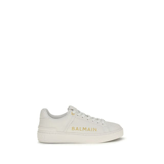 Zapatillas bajas Bos Taurus de cuero de ternero blanco