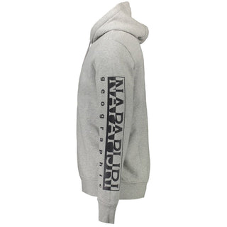 Grauer Herrenpullover aus Baumwolle
