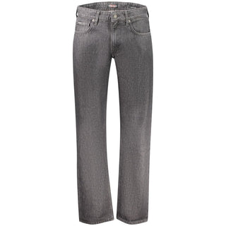Jeans para hombre negros de algodón