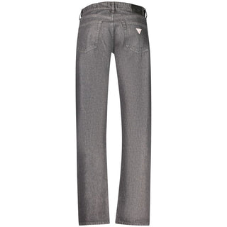 Jeans para hombre negros de algodón