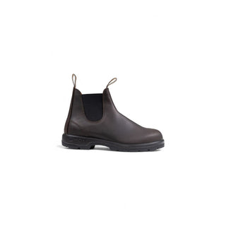 Braune Leder Stiefeletten