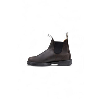Brown Leather Ankle Boots