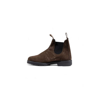 Brown Leather Ankle Boots