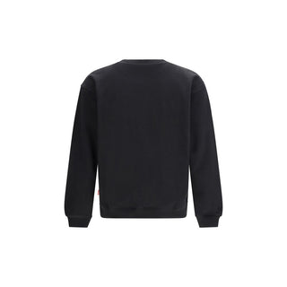 Black Cotton Sweatshirt