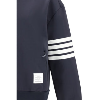 Bomber azul de viscosa
