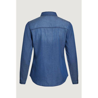 Blue Cotton Blouse