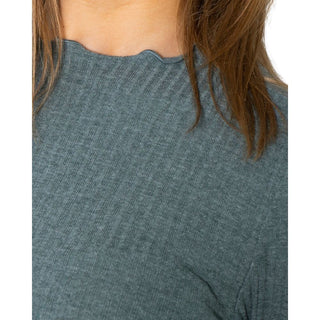 Zweifarbiges Viskose-Sweatshirt