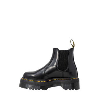 Black Leather Ankle Boots
