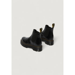 Black Leather Ankle Boots